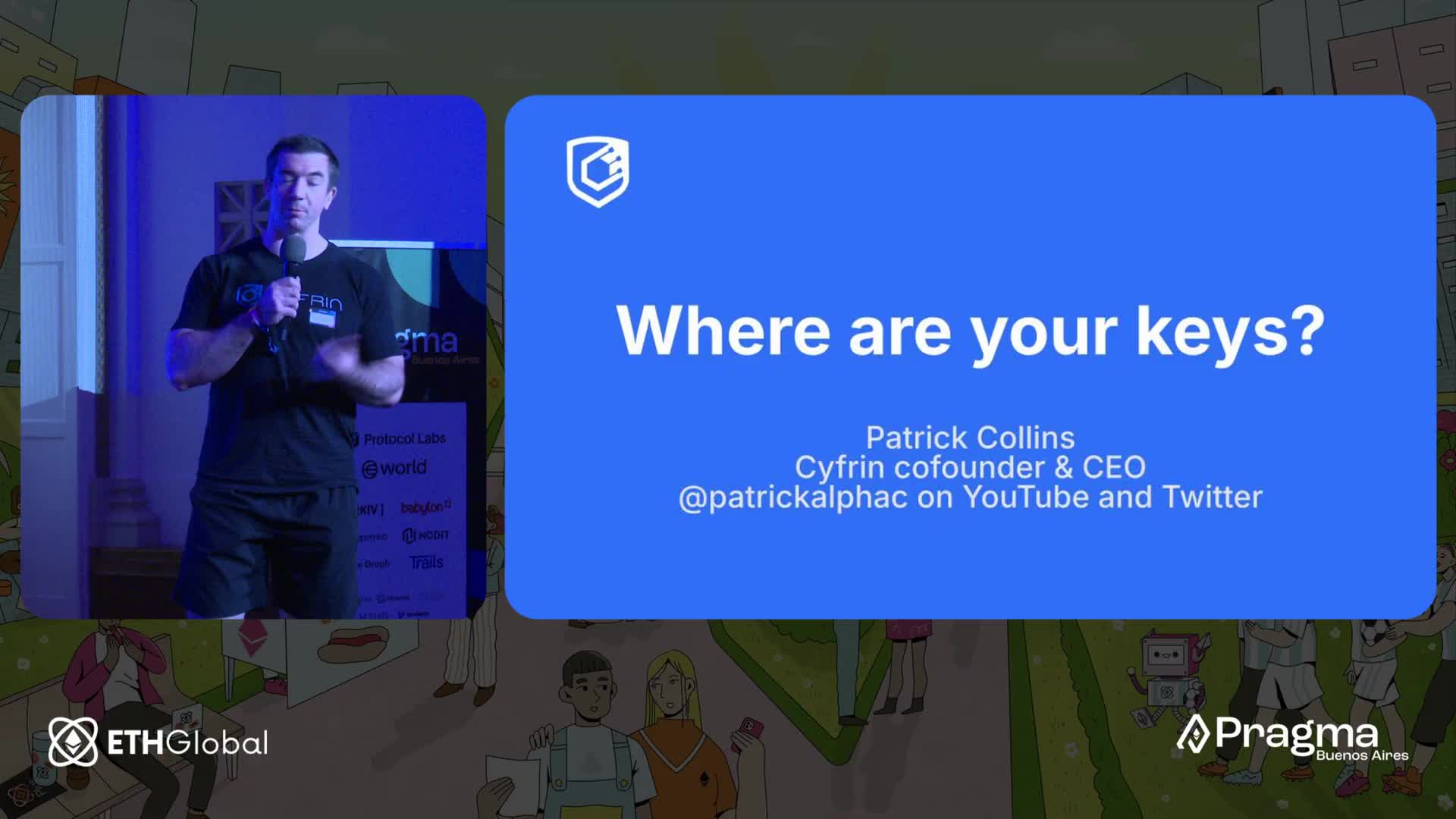 你的钥匙在哪里？我，帕特里克·柯林斯| 登链社区