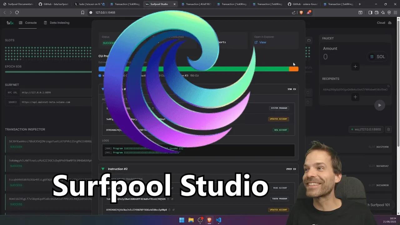 Surfpool Studio 介绍 - Solana 教程