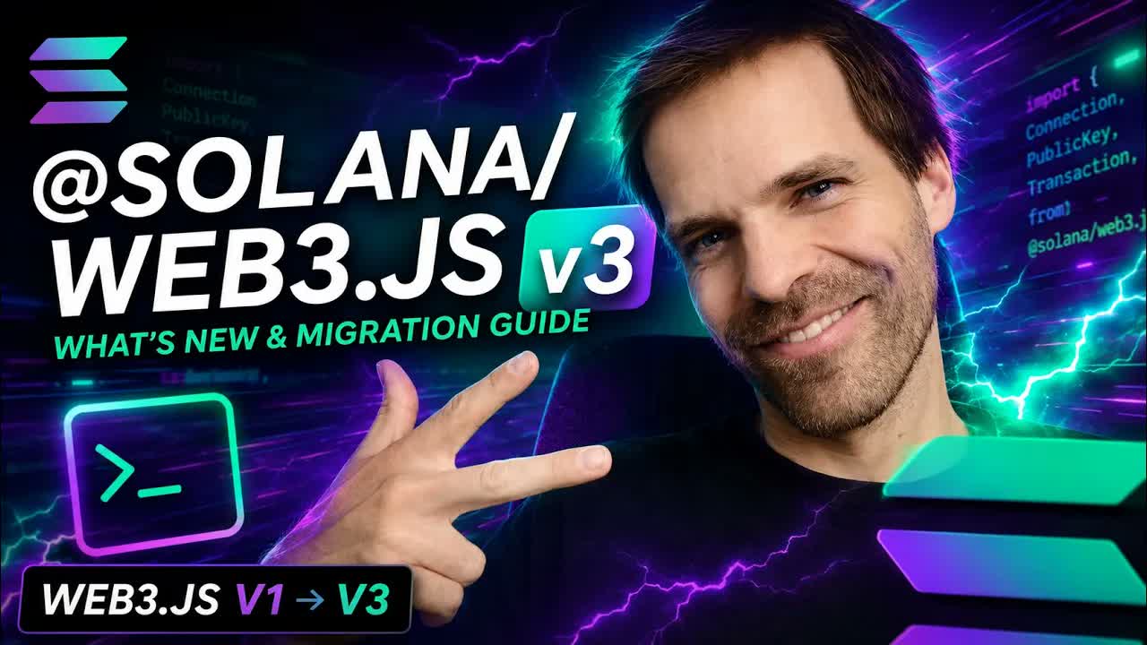 Solana  Web3js V3  预览