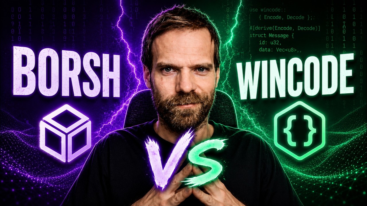 Solana教程: Borsh vs Bincode vs Wincode