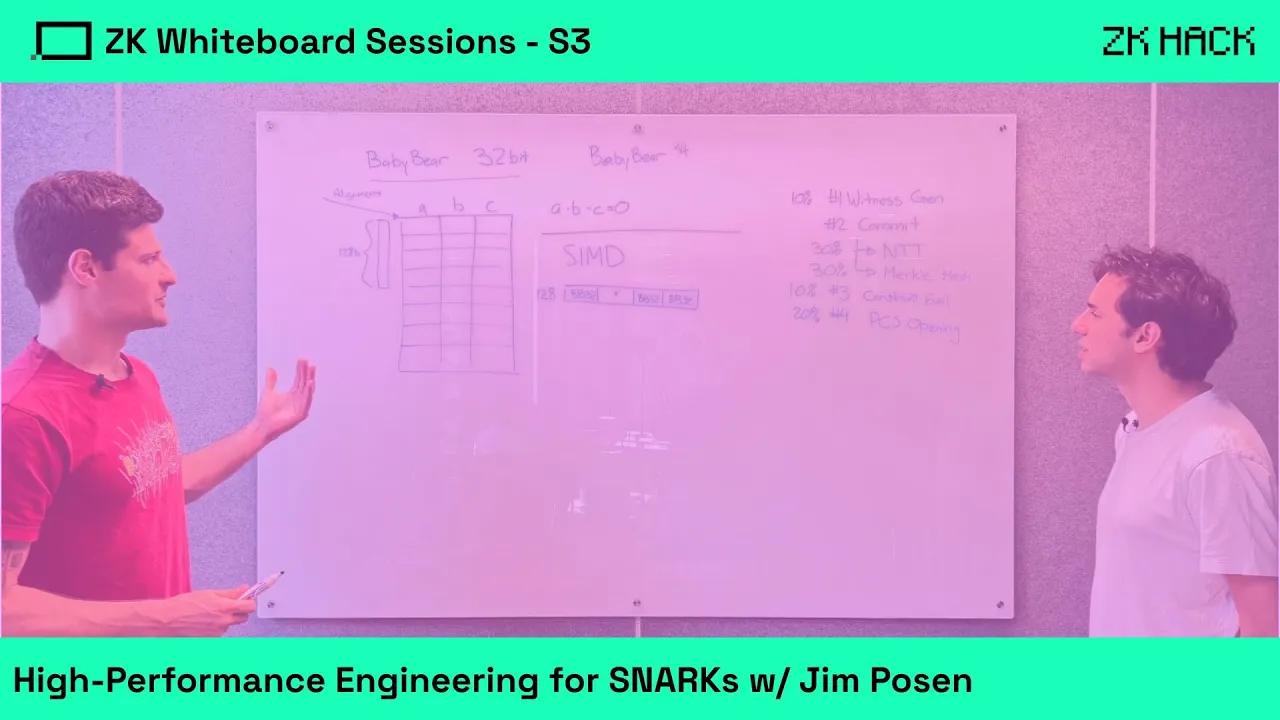 ZKP - S3M2：与 Jim Posen 探讨 SNARK 的高性能工程