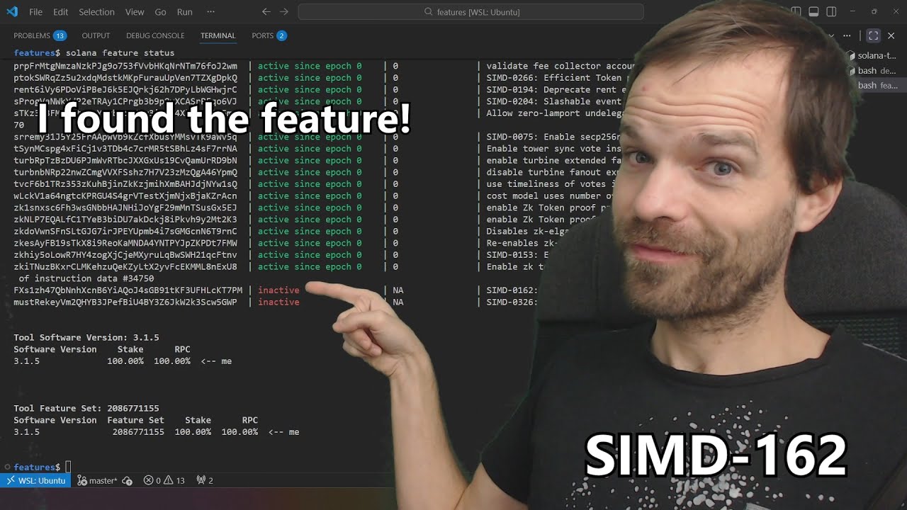 为什么程序账户突然可写 [SIMD 162]