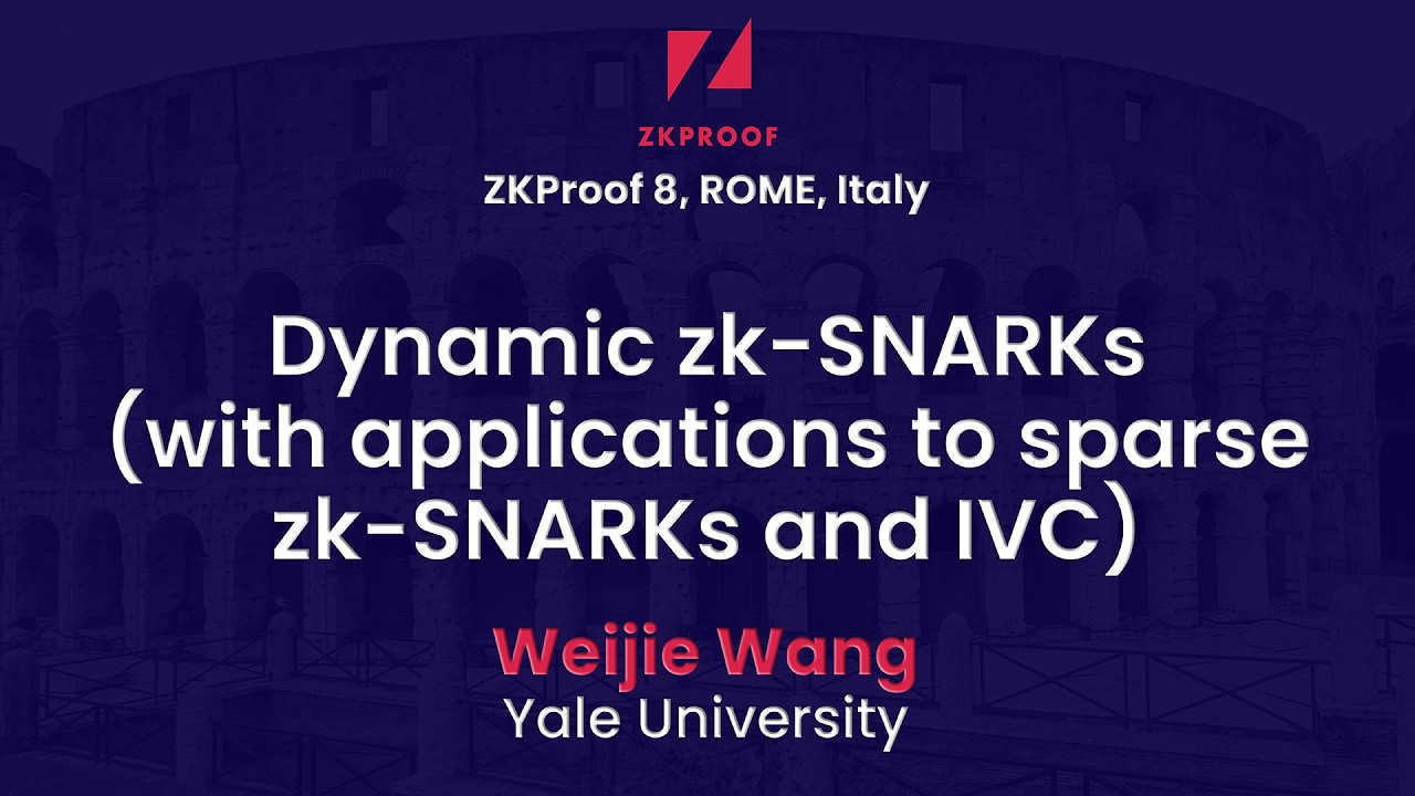 ZK8 动态zk SNARKs及其在稀疏zk SNARKs和IVC中的应用