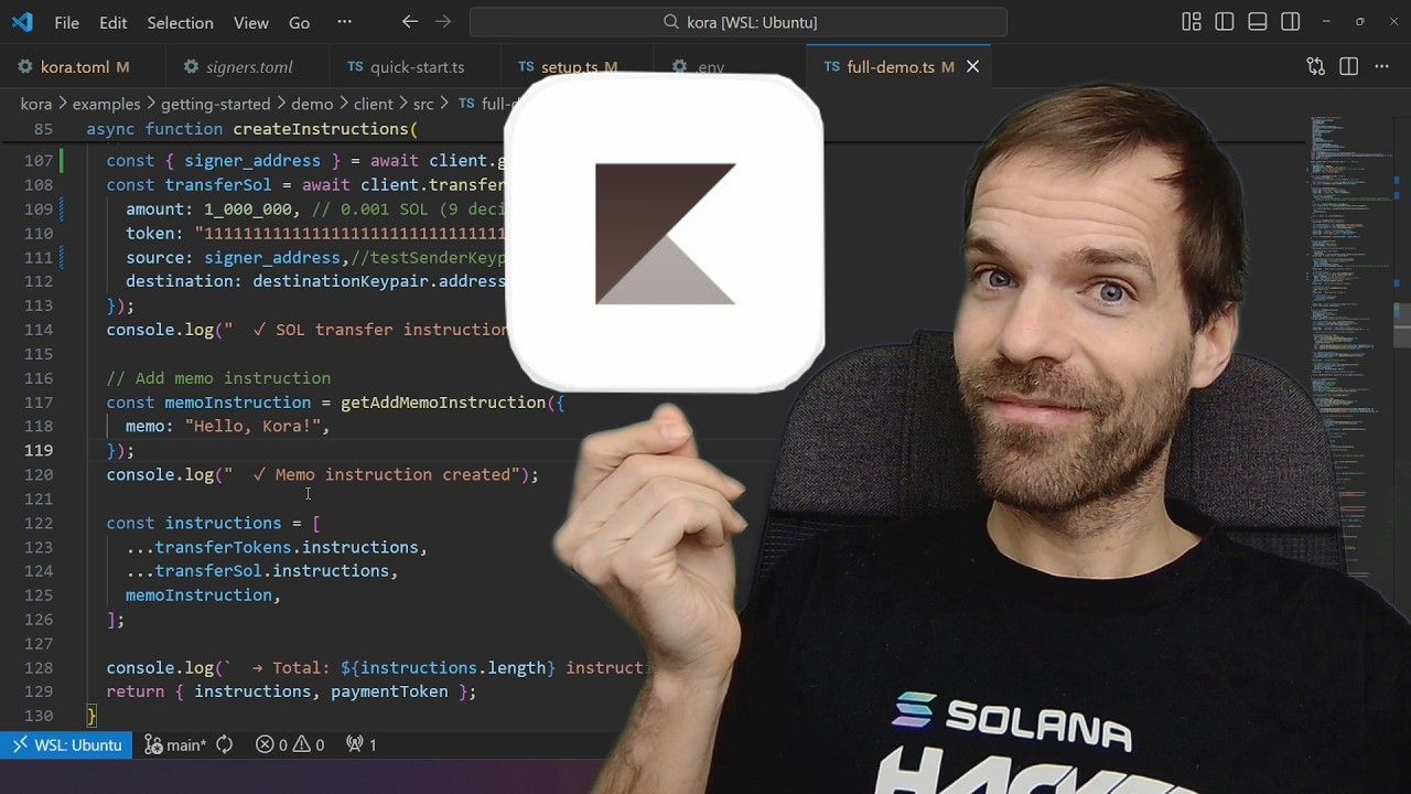 Solana 交易中继器 Kora： 代币代付 Sol 手续费